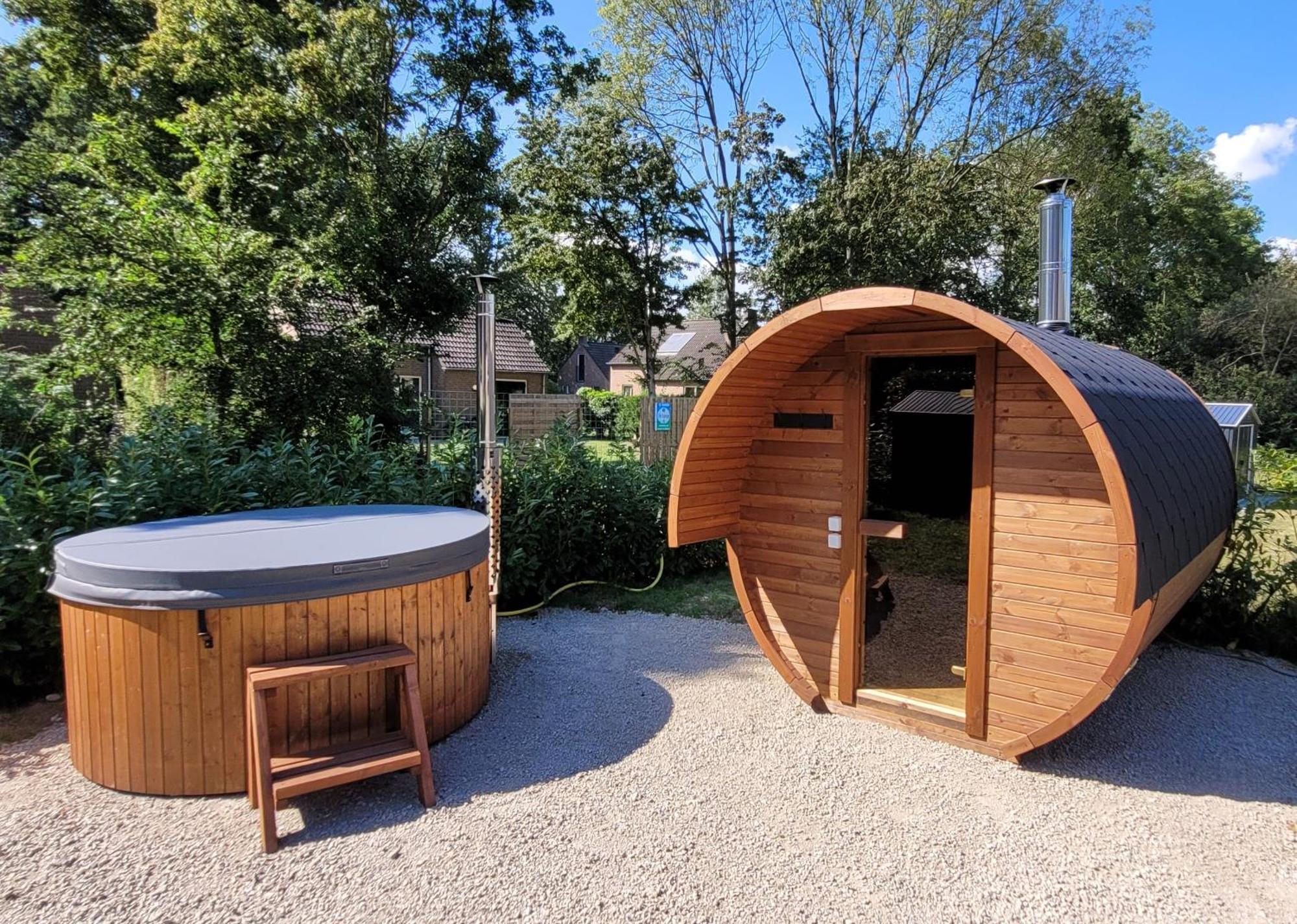 Evergreen Wellness Met Sauna & Hottub Ewijk ภายนอก รูปภาพ